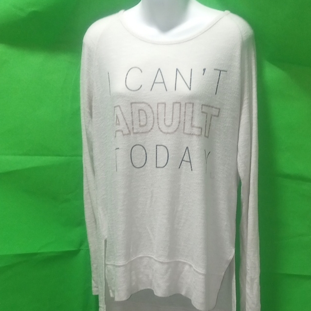 No Boundaries Cream Long Sleeve Tee